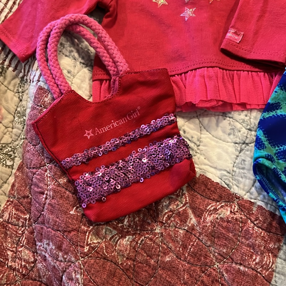 Lot RARE American Girl Doll Clothing & Accessories Set birthday cake camping ++ - Picture 8 of 8